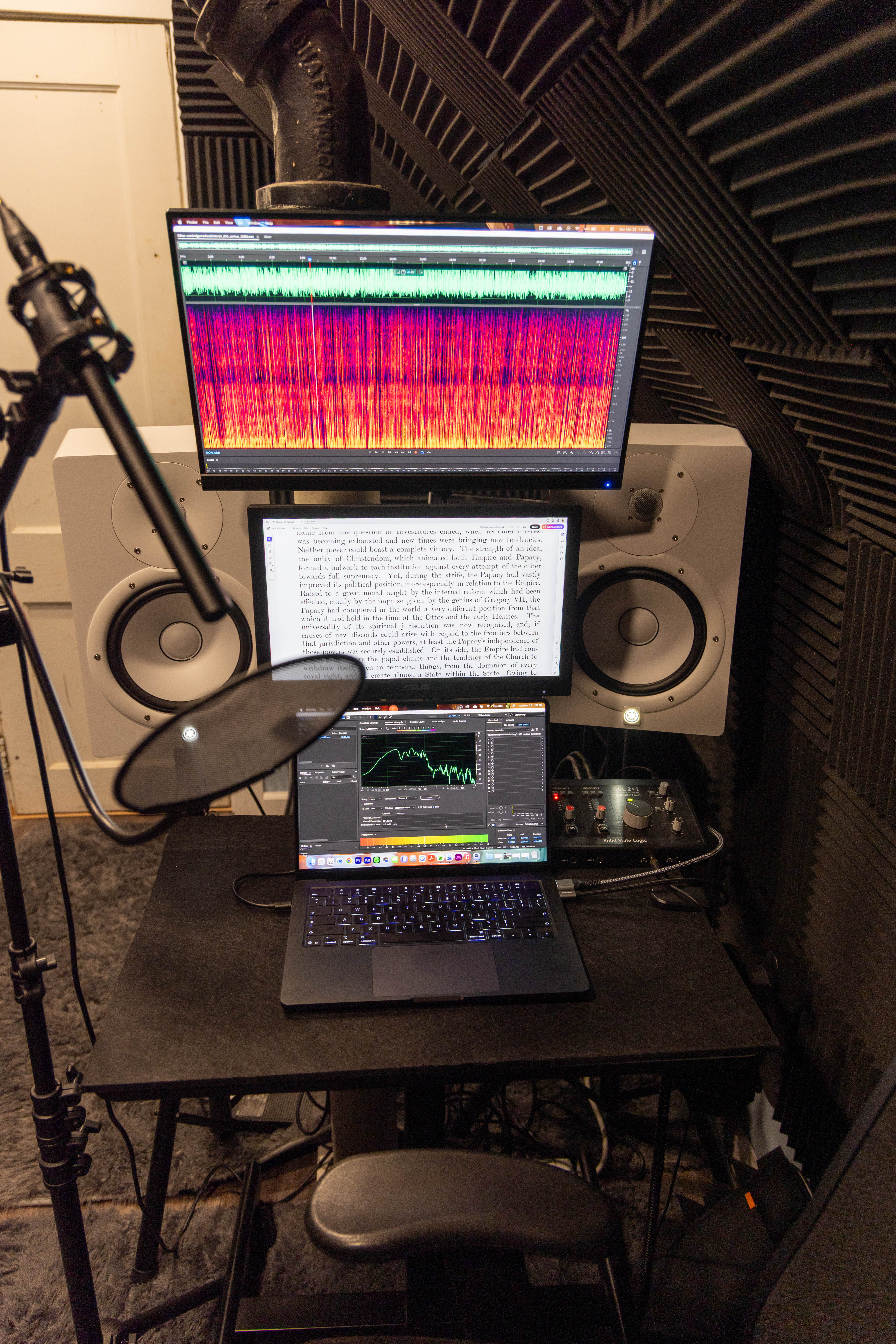 Soundroom Record Setup